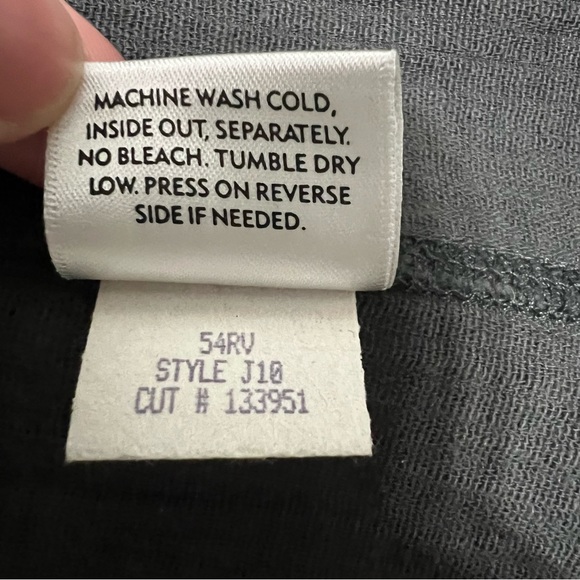 EILEEN FISHER Grey Collar Zipper Jacket Size Large - Picture 7 of 7